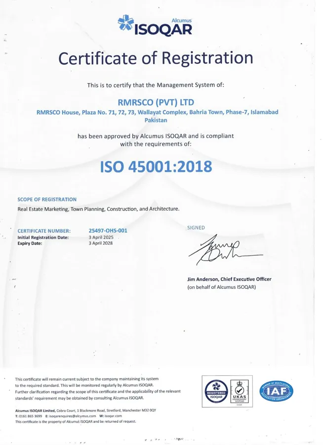 ISO certified — ISOQAR