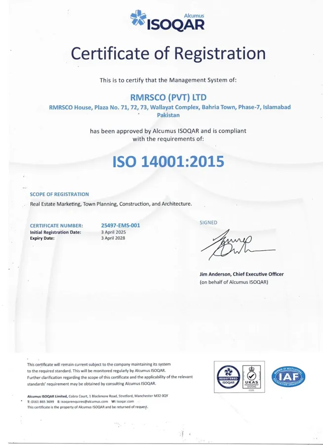 UKAS accredited registration