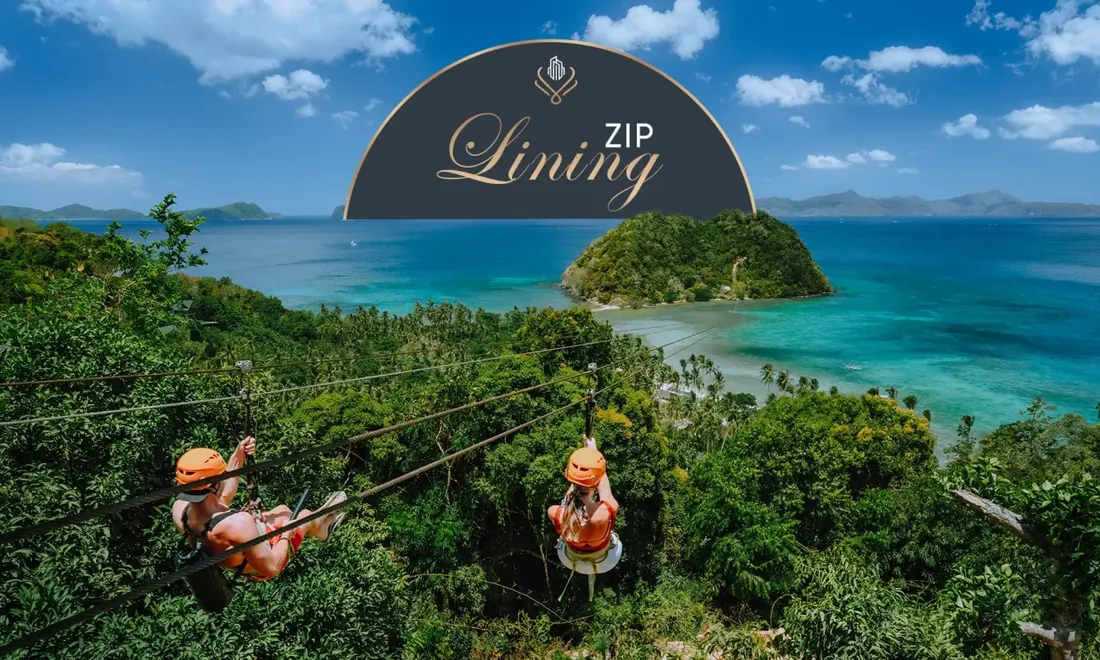 Zip lining